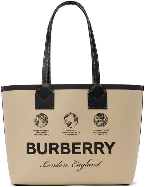 burberry beige tote bag original